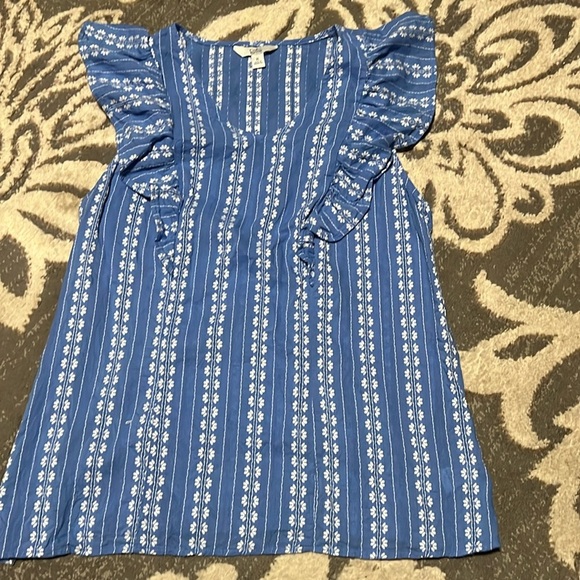 Croft & barrow top. Like new. Floral size XL v neck - Picture 1 of 4